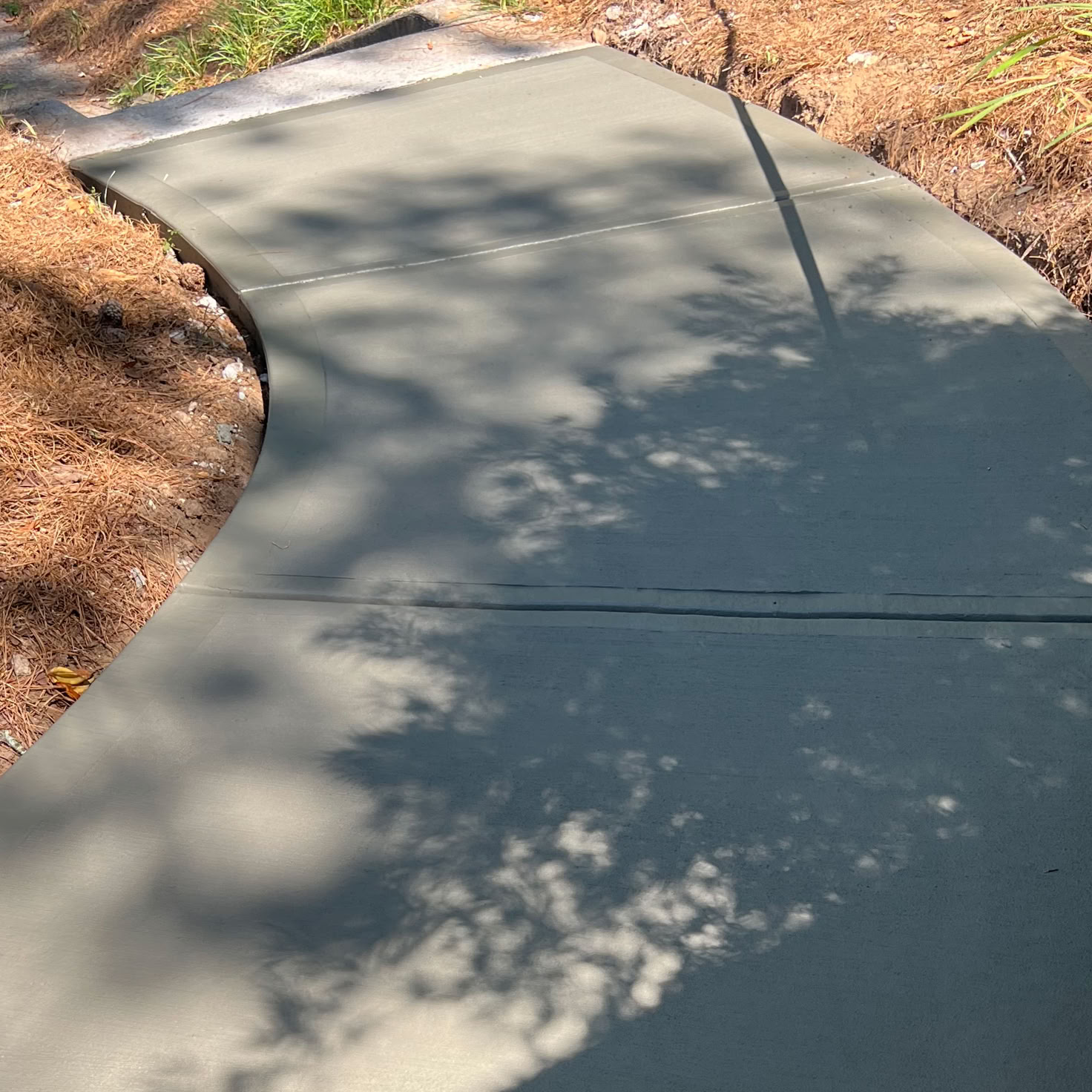 Woman volunteer sorting food and water for charity distribution at aid center.